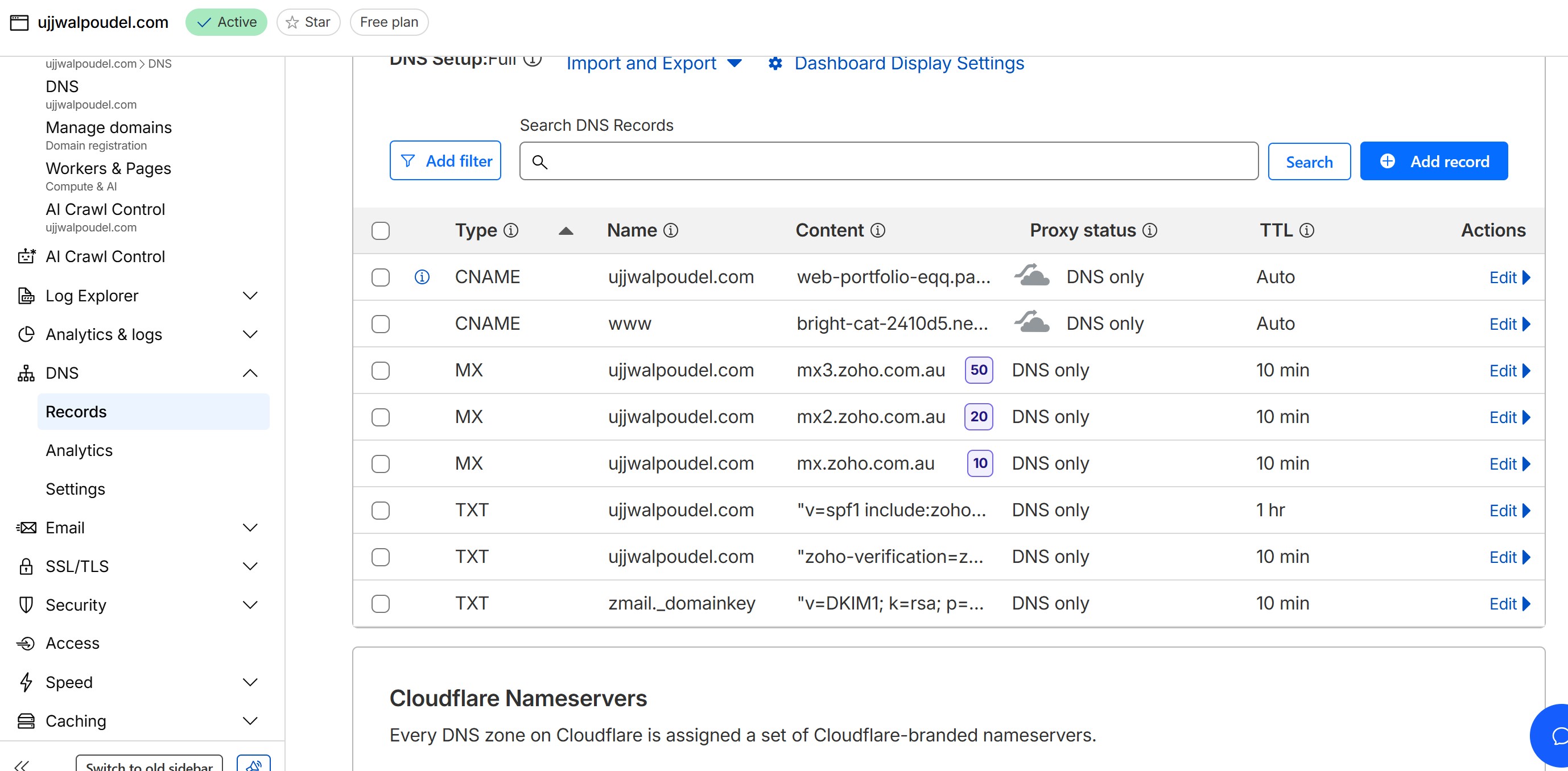 Portfolio Website Screenshot 2